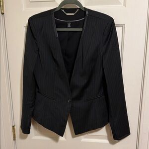 White House Black Market Pinstripe Women's Blazer